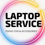 Логотип сервисного центра Laptop Service